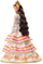 Kukull koleksionuese Barbie Signature Día De Muertos 2025, fustan krem me pala, me qëndrim, krem