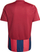 Fanellë sporti Adidas Striped 24 JSY M, AEROREADY, poliester 100%, e kuqe blu e errët e verdhë