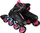 Patina inline Nils Extreme Armour NA22151, nr. 39, ABEC 7, e zezë me rozë