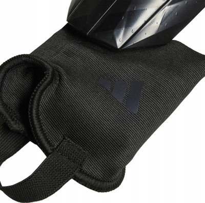 Mbrojtëse këmbësh futbolli adidas Predator Match HY4079, me rripa elastikë, mbushje sintetike, të zeza