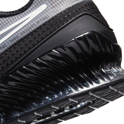 Këpucë për hedhje peshe Nike Romaleos 4, profesionale, të zeza bardh e zi