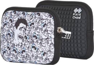 Çantë ruajtëse Pixie Crew Storage Pouch, panel silikoni, 15cm, e zezë