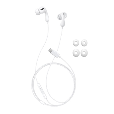 Kufje me kabllo Baseus Encok CZ20 HZ20, Hi Res Audio, me mikrofon, ngjyrë e bardhë
