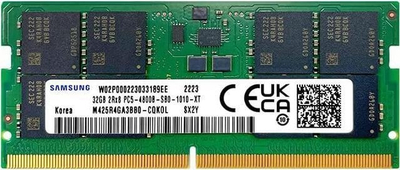 Memorie RAM Samsung M425R4GA3BB0-CQK, 32GB DDR5, SO-DIMM 262-pin, jeshile