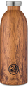 Shishe termike 24Bottles Clima, 0.85L, çelik inox, Sequoia Wood