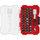 Set bitash Einhell XS Case, 32 copë, mbajtës magnetik, kuq e tejdukshëm