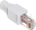 Konektor rrjeti modular RJ45 6P, pa vegla, transparent