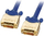 Kabllo video Lindy DVI-D në DVI-D, 2m, blu