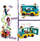 Set ndërtimi LEGO Friends Heartlake City Bus 41759, për kalamaj 7+, shumëngjyrësh