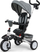 Трицикл Milly Mally Stanley 6in1, седиште 360°, за деца 1–5 години, сив