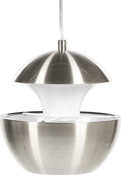 Lampë varëse Beliani Bojana, metal, argjendi
