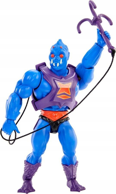 Figurinë aksion Masters of the Universe Origins Mattel Webstor, 6", për koleksionistë, blu