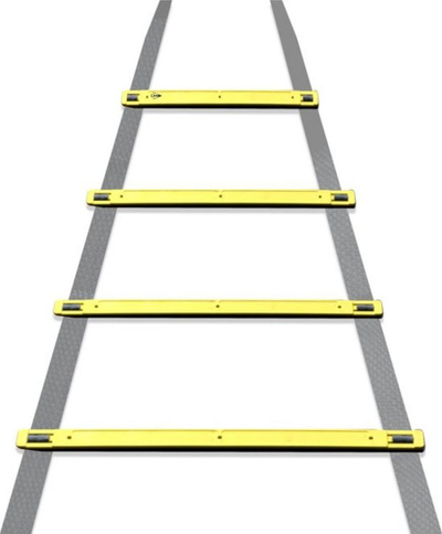 Shkallë stërvitje Dunlop Agility Ladder 4m, e rregullueshme, me çantë
