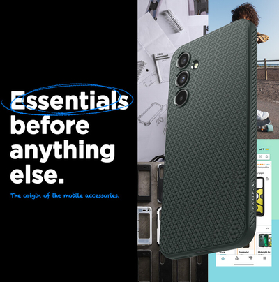 Mbrojtëse Spigen Liquid Air për Samsung Galaxy A54 5G, e gjelbër