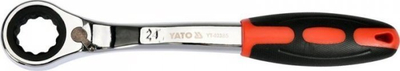 Çelës unazor me raglazh Yato 24mm, çelik CrV, i kromuar