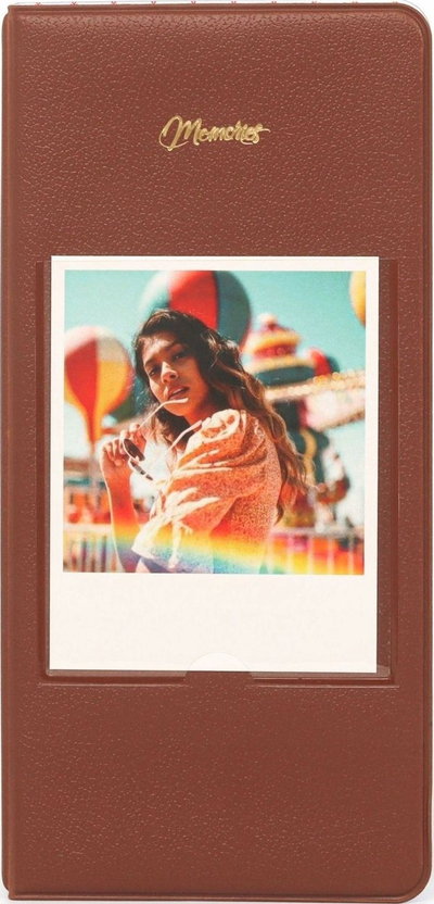 Album fotografish Fuji Instax Wide 64 foto, për Square dhe Polaroid, ngjyrë neutrale