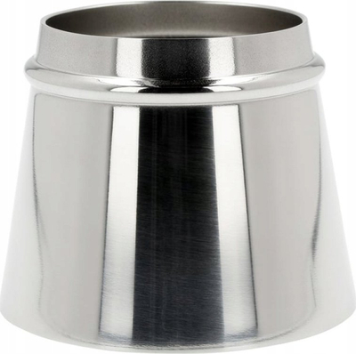 Hinkë për bluarës kafeje Metallurgica Motta, 60mm, inox, argjendtë