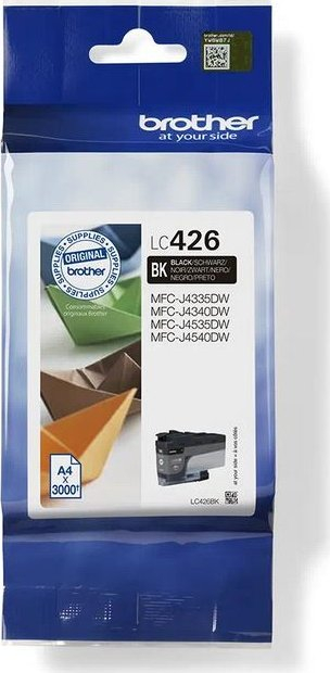 Karikator boje Brother LC-426BK, origjinal, i zi, deri 3000 faqe