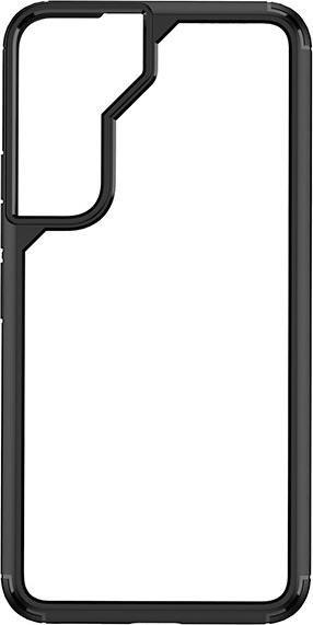 Mbulesë telefoni Crong Hybrid Clear Cover, për Samsung Galaxy S22, transparente, me kornizë të zezë