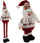 Figurë dekoru Krishtlindjesh Ruhhy 22340, Santa teleskopik 95cm, shumëngjyrëshe