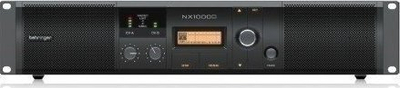 Përforcues Behringer NX1000D, 2x500W, me DSP t’u futur brenda, i zi