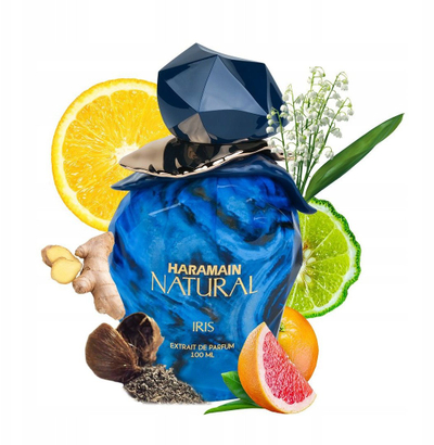 Parfum Al Haramain Natural Iris, Extrait de Parfum, 100ml, unisex