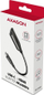 Adapter kabllo USB C në HDMI Axagon RVC HI2M, 4K 60Hz, 25cm, alumin i argjendtë