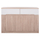 Bife Jolene HM2234.02, 2 sirtarë 4 dyer, 120x40x80cm, sonoma me të bardhë