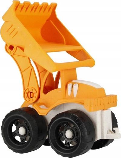 Lodër eskavator MEGA CREATIVE 523890, kovë lëvizëse, plastikë, portokalli