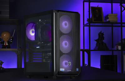 Десктоп компјутер Actina KOMACNGIP0174, AMD Ryzen 5 7500F, 32GB RAM, 1TB SSD, Intel Arc B580, црн