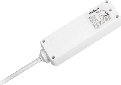 Zgjatues energjie Kemot URZ3070-3B, 3x prizë, 3m, i bardhë