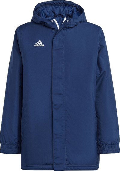 Xhaketë sportive kalamash Adidas Entrada 22 Stadium Jr IB6079, me kapuç, blu