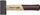 Çekiç club Gedore RED 3300727, 1500 g, dorezë frashëri 280 mm, i zi
