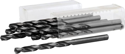 Set burgish metalike NWKA HSS, 4.5 mm, 10 copë, të zeza