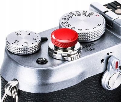 Buton shkrepjeje JJC për kamerë, universal për Fuji dhe Sony, i kuq