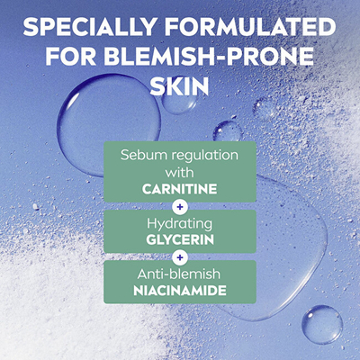 Lëng për mbrojtje ndaj diellit Nivea Daily UV Fluid Derma Skin Clear SPF 50+, 40 ml