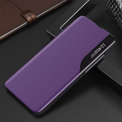Mbulesë telefoni Tel1 Xiaomi Poco F3 Mi 11i, eco leather, me kapak View, vjollcë