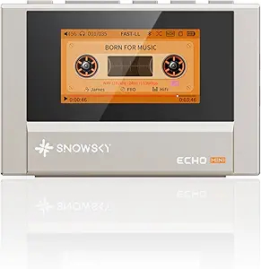 MP3 Player FiiO SNOWSKY Echo Nano, HiFi Bluetooth, 15 orë bateri, titan