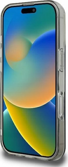 Kapak telefoni Guess GUHMP16XHFWFCK, për iPhone 16 Pro Max 6.9", MagSafe, i zi me lule