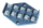 Bllok terminali Simet ZPT, 2.5mm², 5 pole, i zi