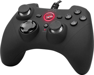 Kontroller Speedlink Rait, me kabllo, i zi