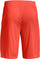 Shorta sportive Under Armour Tech Graphic për meshkuj, material që thahet shpejt, me logo, portokalli