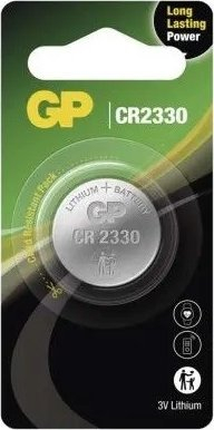Bateri litiumi monedhë GP CR2330, 3V, 1 copë