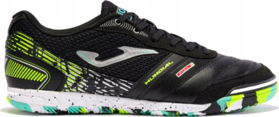 Atlete futsall Joma Mundial Leather për në palestër, të zeza