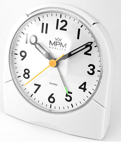 Orë me alarm MPM Quality, e bardhë