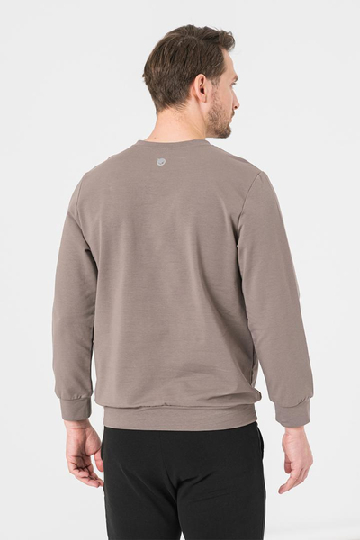Bluzë sportive për meshkuj Cotton Casual, pambuk, madhësia M, taupe
