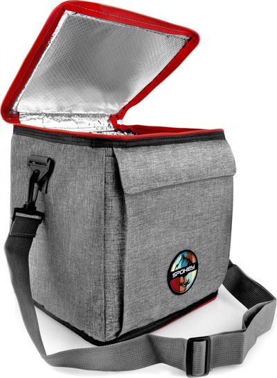 Çantë termike Spokey IceCube 4 927380, 12l, poliester, e hirtë