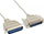Kabllo InLine 25 Pin D-Sub - 36 Pin 11442, 2 m, e hirtë