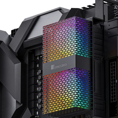 Ftohës RAM Jonsbo NF-1, ARGB, me 2 ventilatorë PWM, i zi
