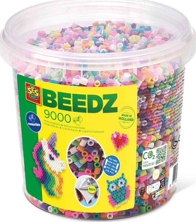 Set rruaza hekurosëse SES Creative 06322 Mix, 9000 copë, shumëngjyrëshe